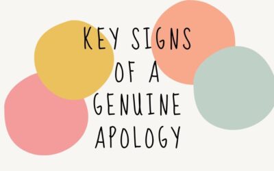 Decoding Authentic Apologies: Signs of Sincere Regret and Redemption
